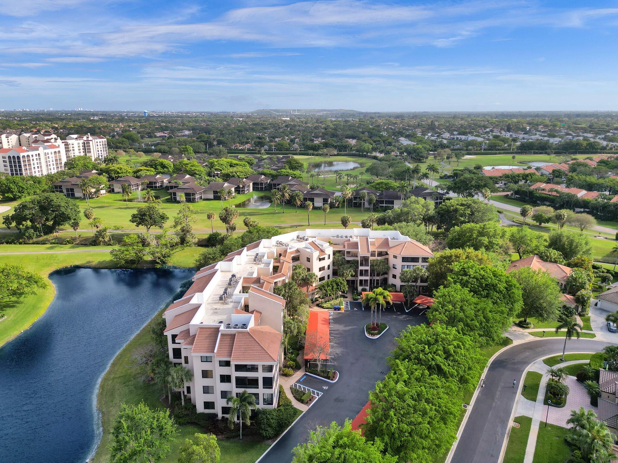 Birds eye view of building