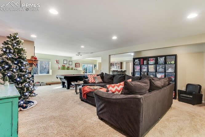 13873 Windy Oaks Road Colorado Springs, CO 80921 - Photo 27 of 28 a living room with furniture and a potted plant