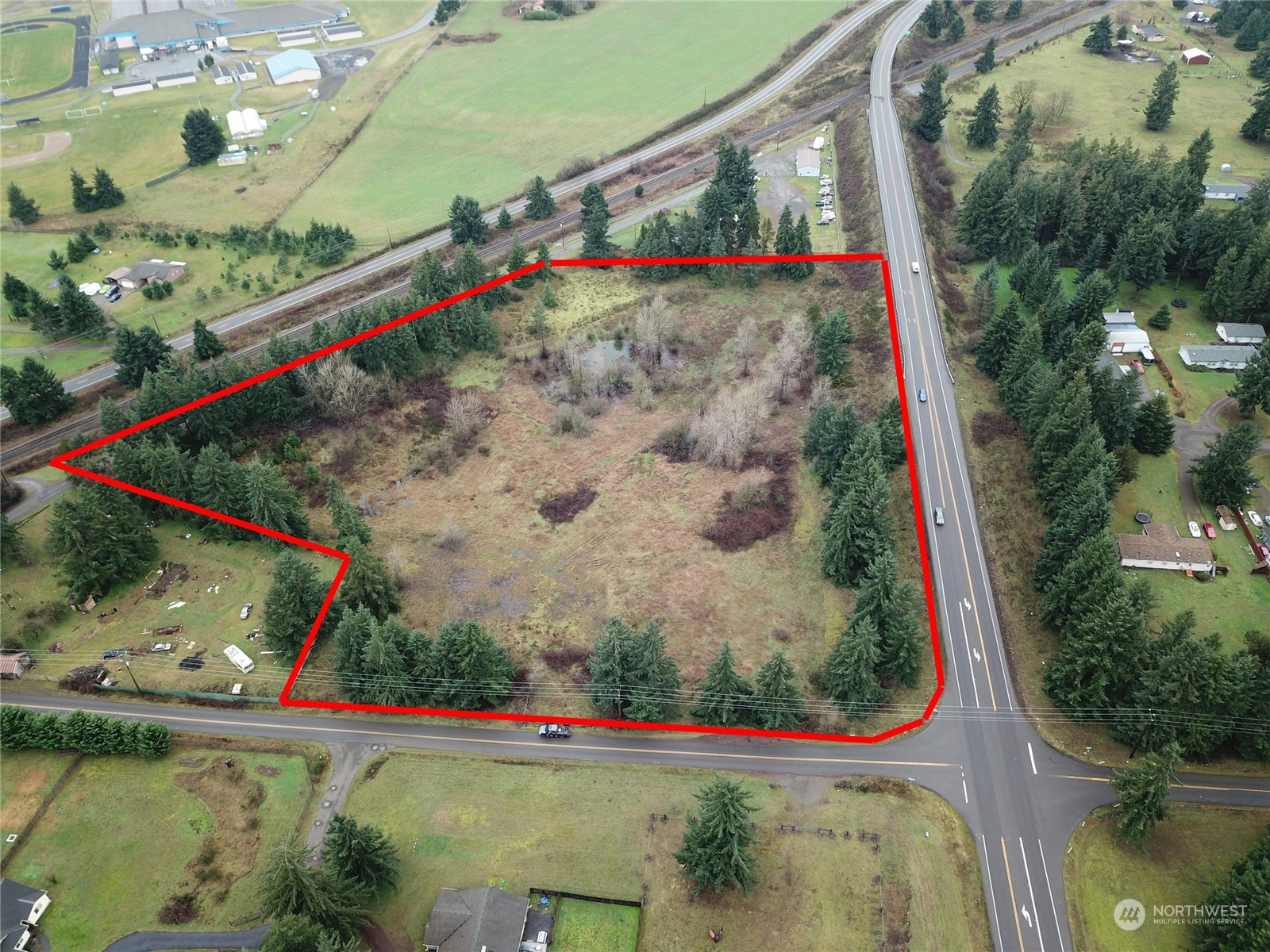 19807 Pecan Street Southwest Rochester, WA 98579 - Photo 1 of 14 an aerial view of a houses