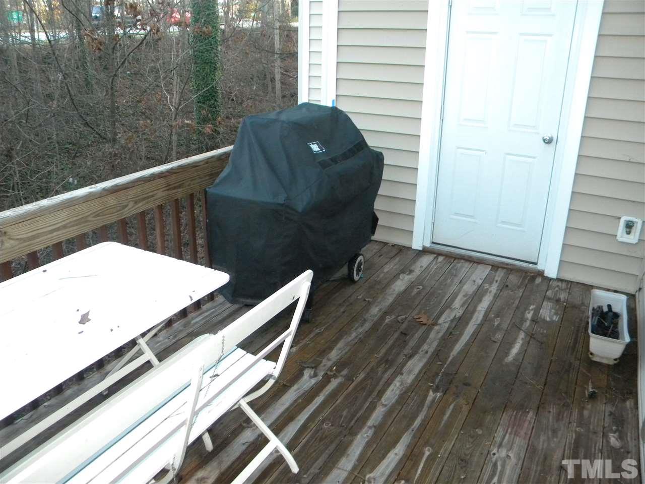 4608 Altha Street Raleigh, NC 27606 - Photo 12 of 12 a view of balcony with wooden floor