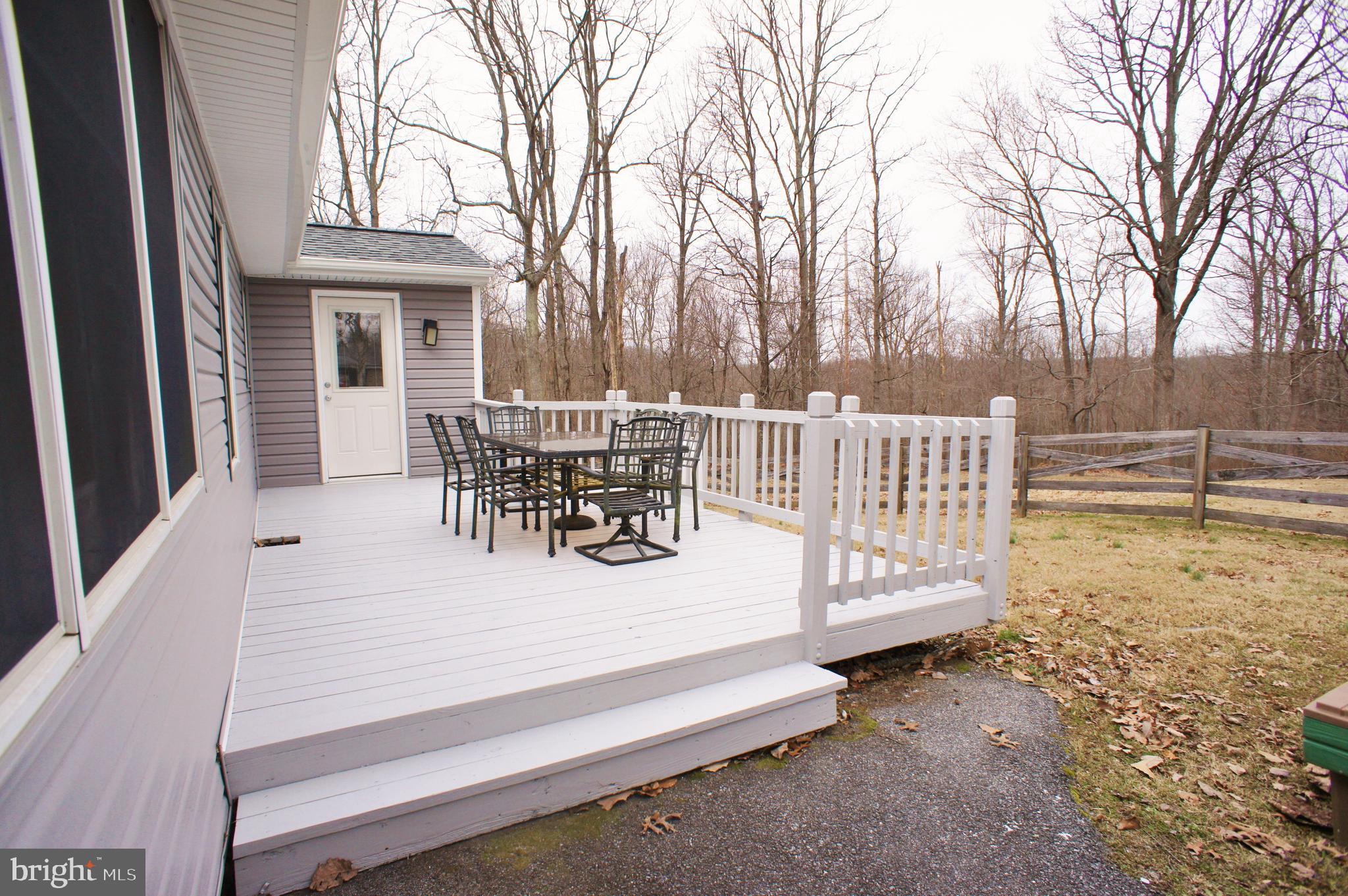 2730 Barrick Road Finksburg, MD 21048 - Photo 26 of 33 Large Deck off the Kitchen for Family Enjoyment