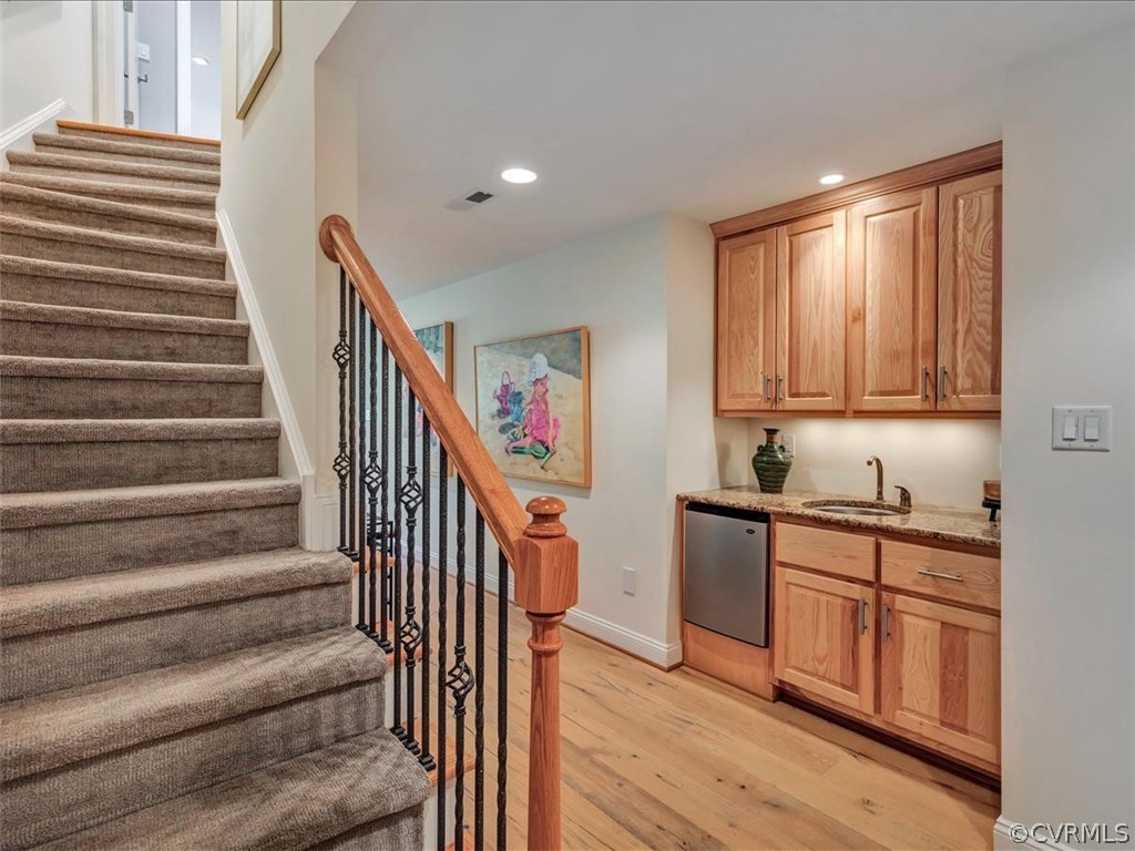 2366 Bel Crest Circle Midlothian, VA 23113 - Photo 31 of 37 a view of entryway and hall with wooden floor