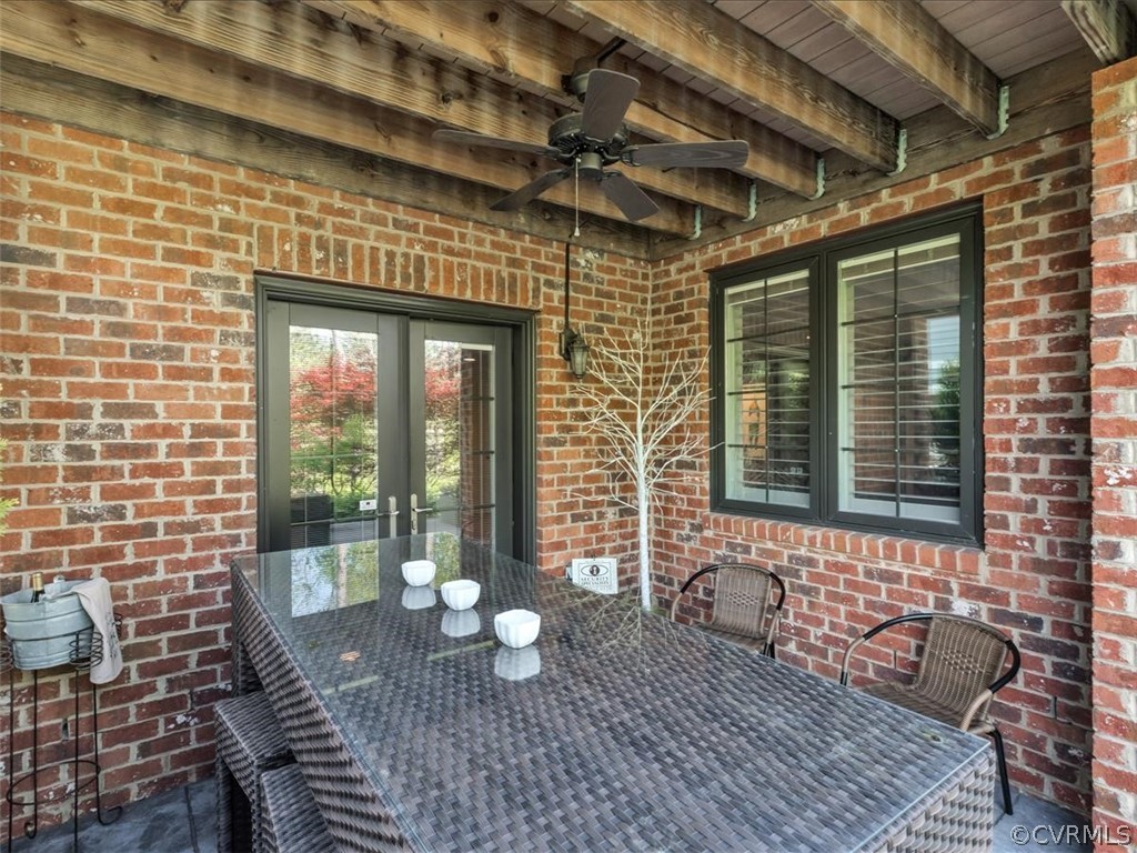 2366 Bel Crest Circle Midlothian, VA 23113 - Photo 33 of 37 a view of a brick house with wooden floor
