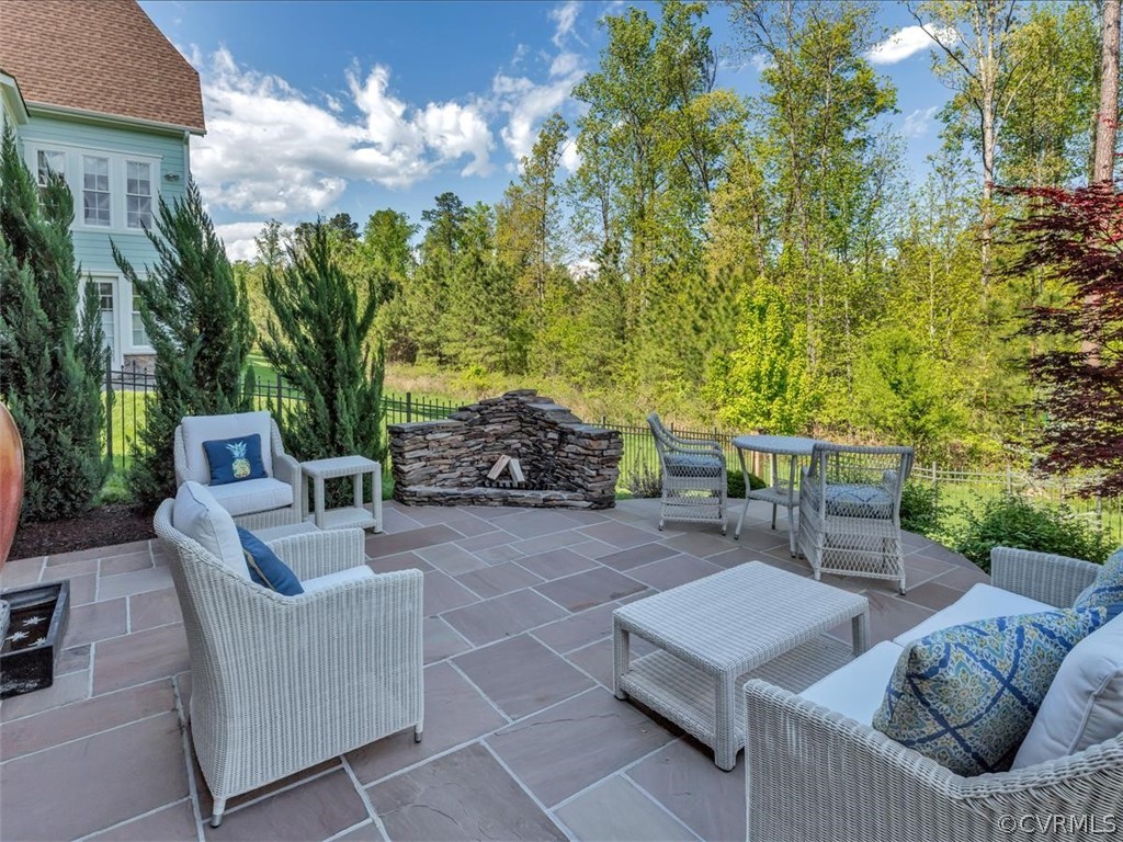 2366 Bel Crest Circle Midlothian, VA 23113 - Photo 34 of 37 a outdoor living space with furniture and city view
