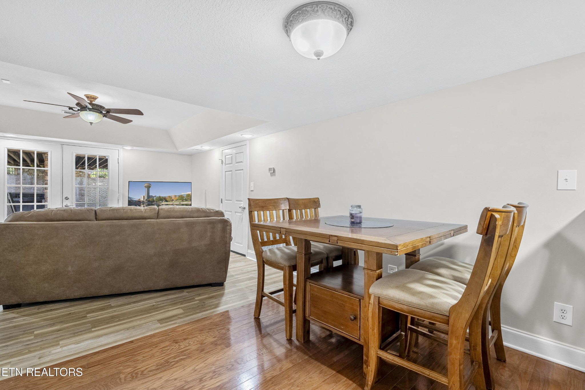 316 Red Hill Road Andersonville, TN 37705 - Photo 54 of 59 a view of a dining room with furniture and wooden floor