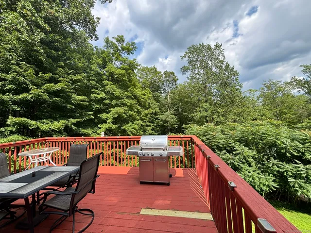 a view of sitting space on deck