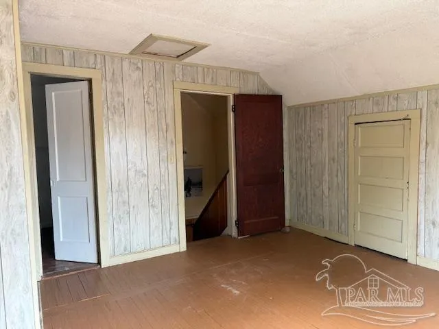 a view of closet area