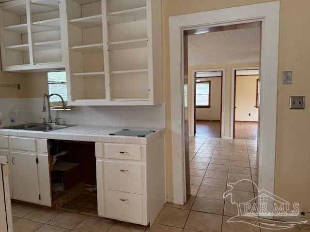 a view of store room with racks