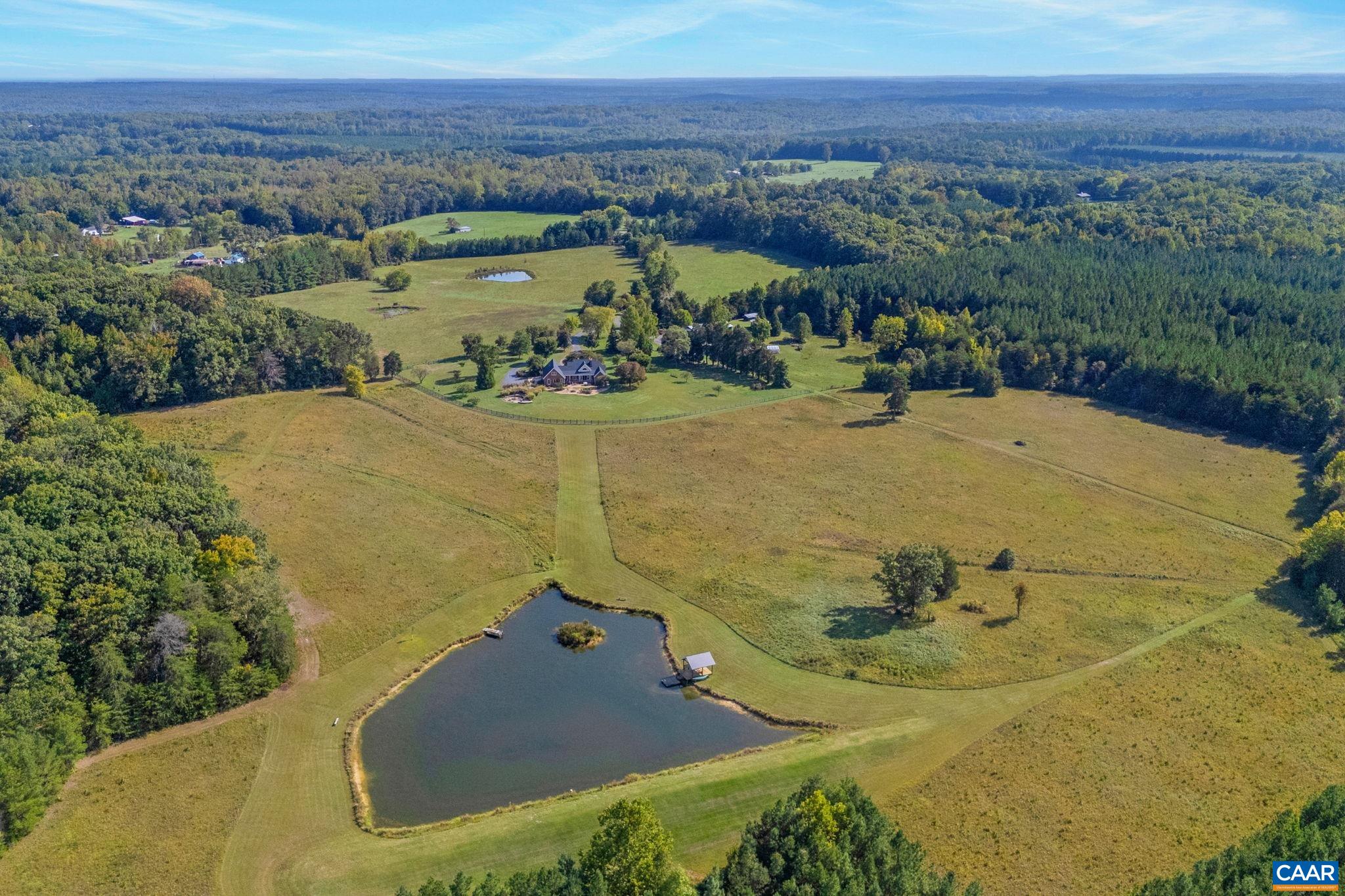 3535 Venable Road Kents Store, VA 23084 - Photo 40 of 75 an aerial view of a swimming pool