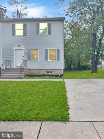 a view of outdoor space and yard
