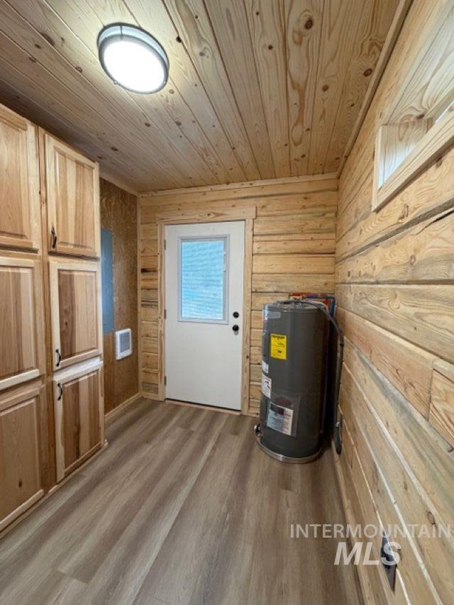124 Windmill Lane Kooskia, ID 83539 - Photo 22 of 47 Utility room featuring electric water heater