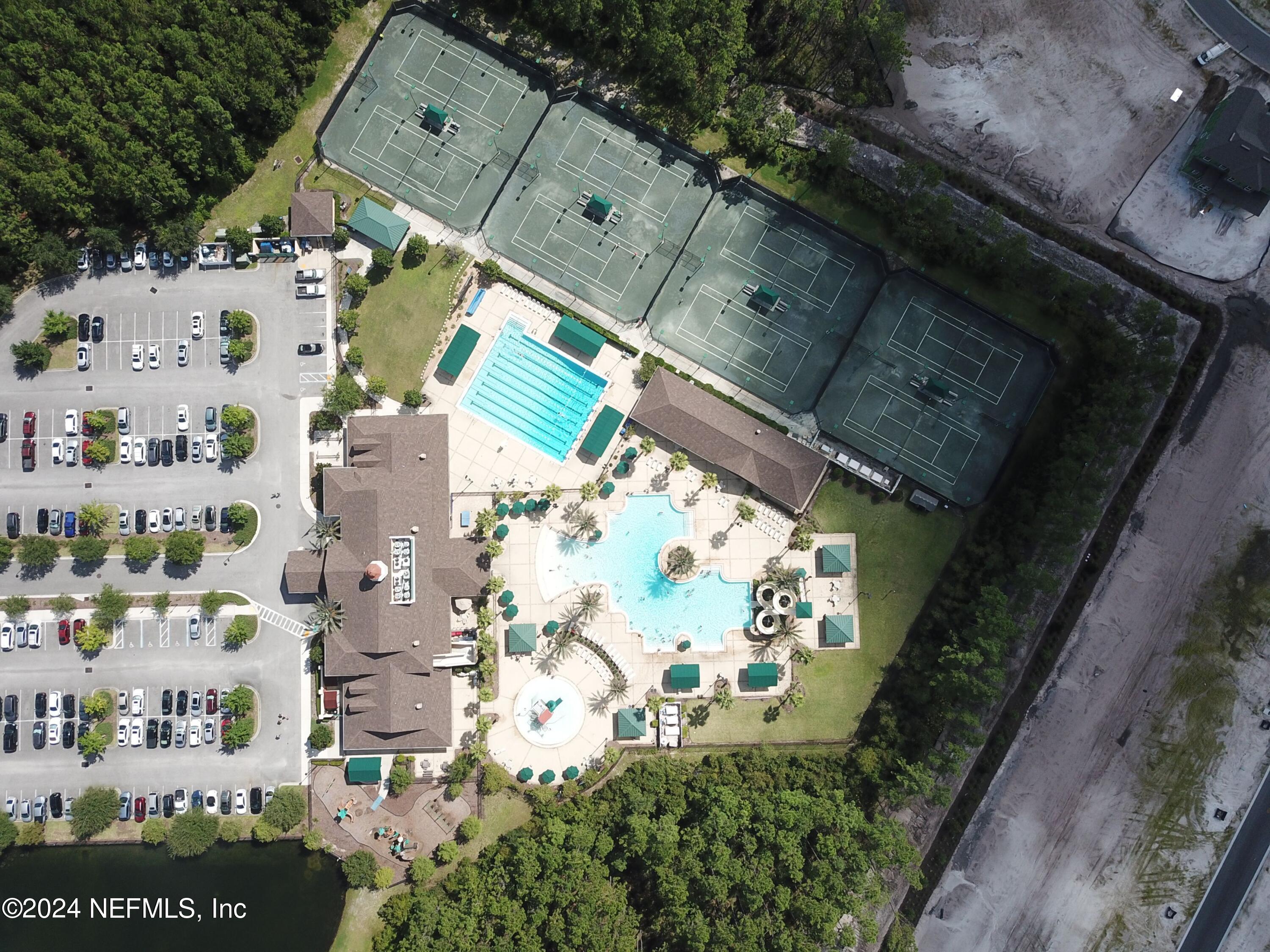 305 Blue Lake Road, Unit 2 St. Johns, FL 32259 - Photo 33 of 45 an aerial view of residential house with parking space