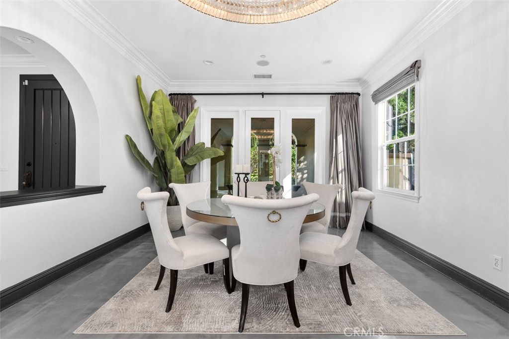 33 Basilica Place Ladera Ranch, CA 92694 - Photo 14 of 61 a view of a dining room with furniture window and outside view