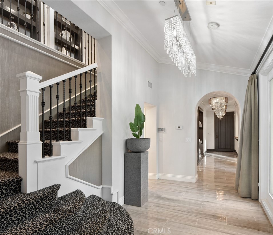 33 Basilica Place Ladera Ranch, CA 92694 - Photo 27 of 61 a view of entryway and hall with wooden floor