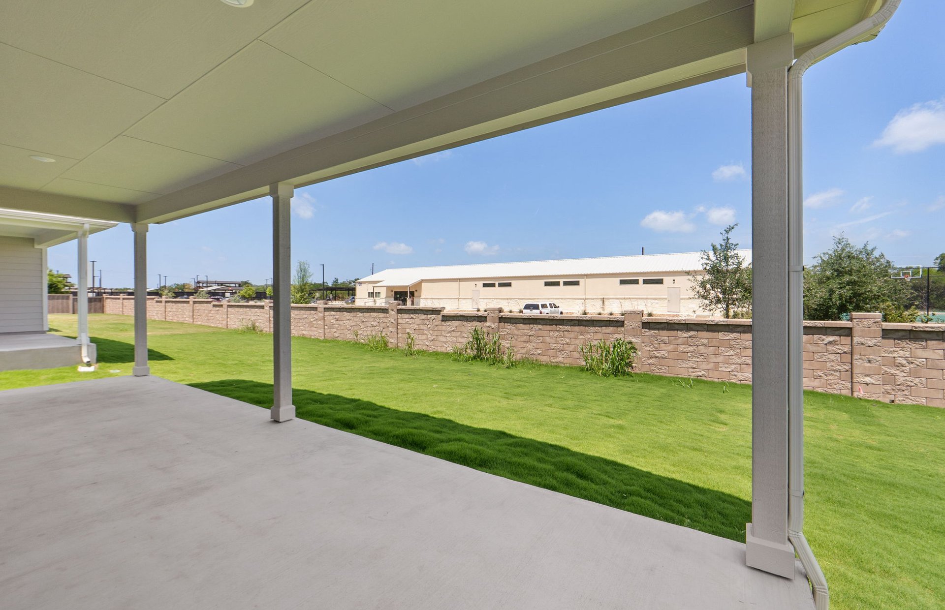 207 Smokestack Lane Georgetown, TX 78633 - Photo 18 of 21 a view of a garden with an outdoor space