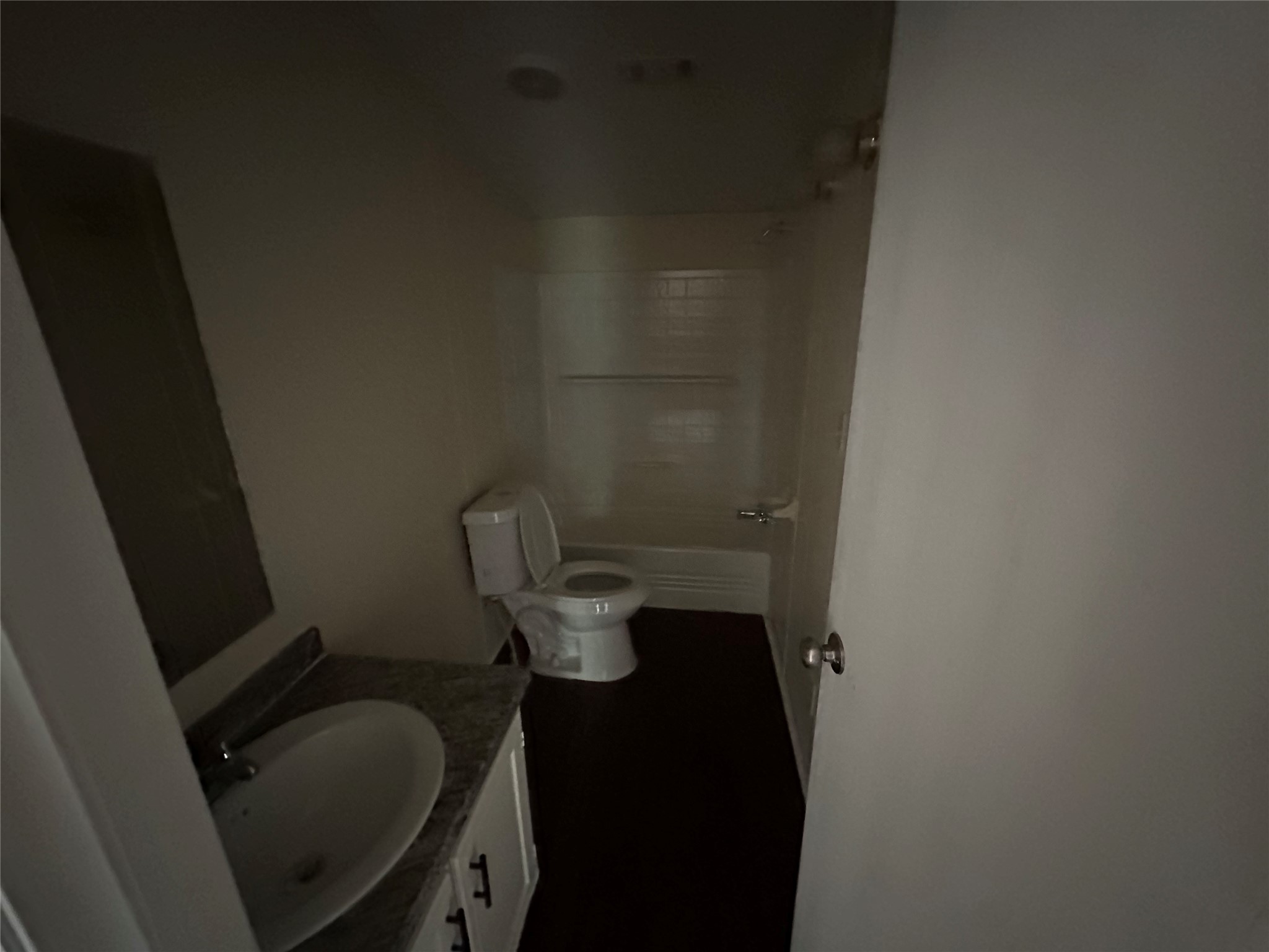 2131 Cromwell Street, Unit D Houston, TX 77093 - Photo 10 of 26 a bathroom with a sink and toilet