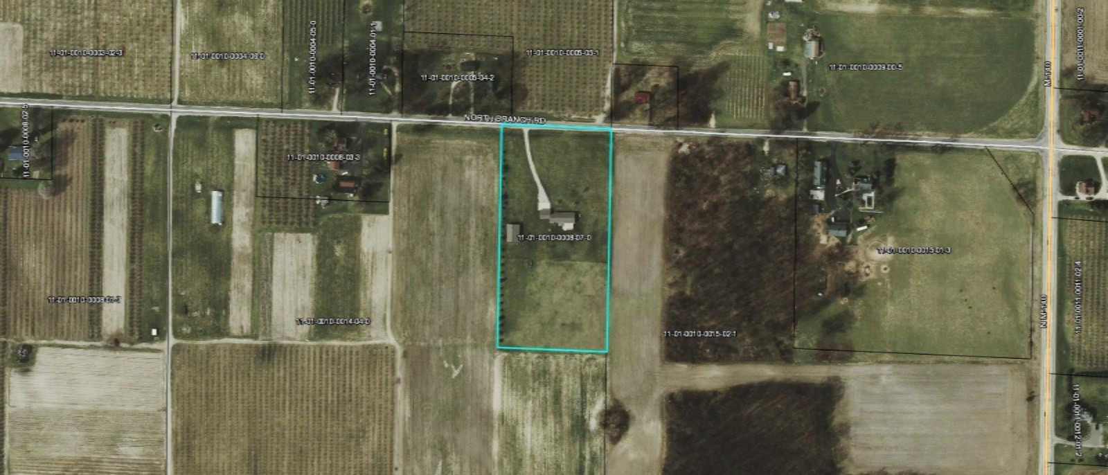 7860 North Branch Road Watervliet, MI 49098 - Photo 36 of 36 map