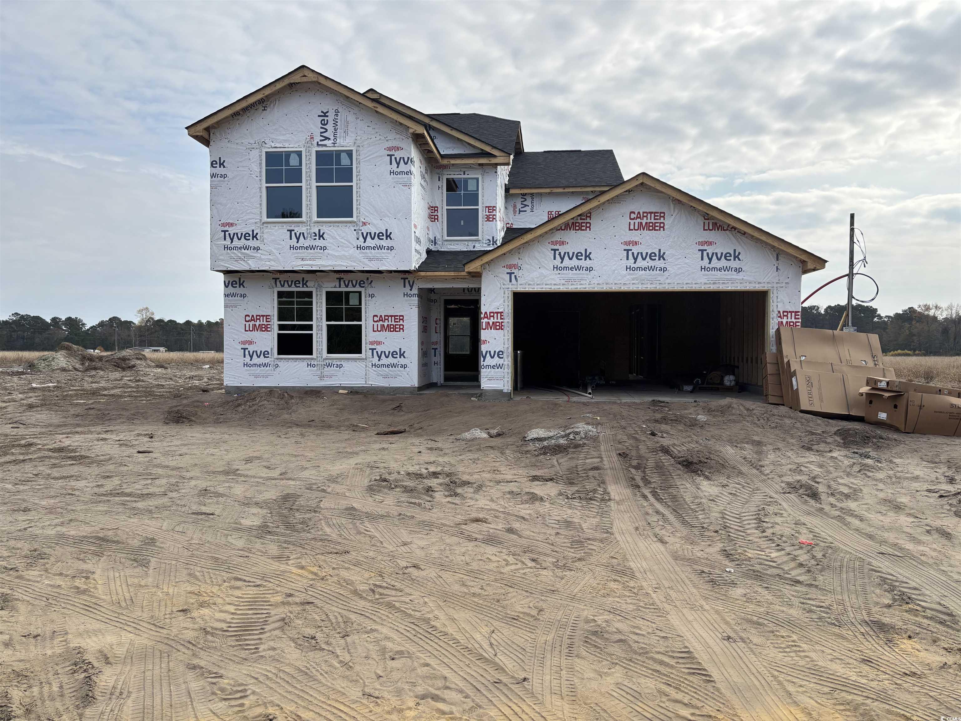 2654 Tansy Road Loris, SC 29569 - Photo 10 of 10 View of front of property featuring dirt driveway