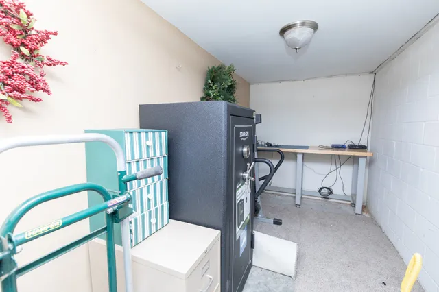 a backyard of a house