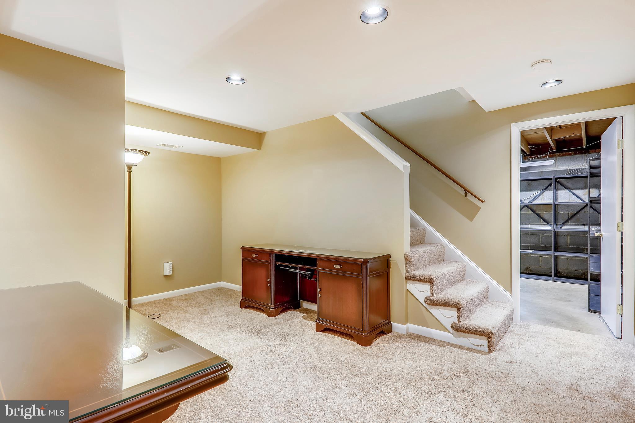 1804 Hopefield Road Silver Spring, MD 20905 - Photo 35 of 39 Game room, recessed lights, freshly painted