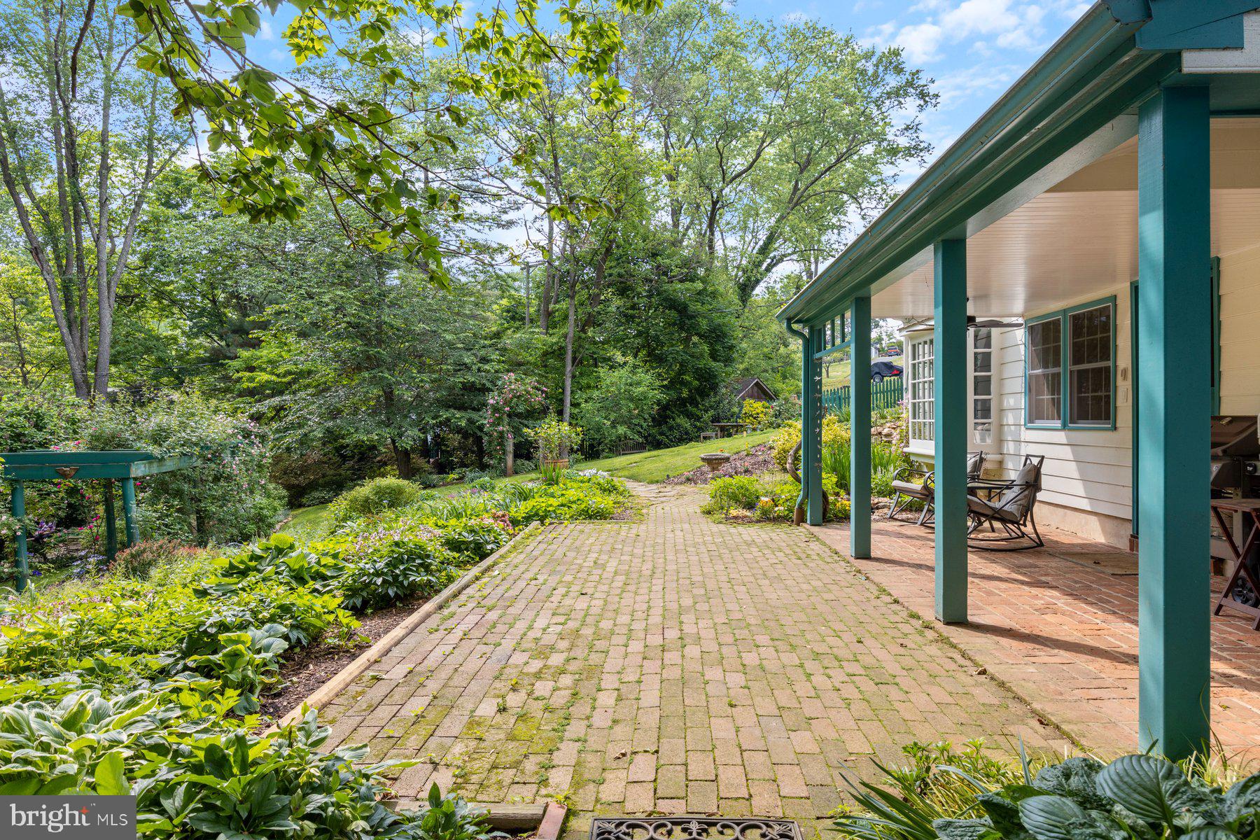 13704 Bardon Road Phoenix, MD 21131 - Photo 42 of 88 a view of a garden with large trees