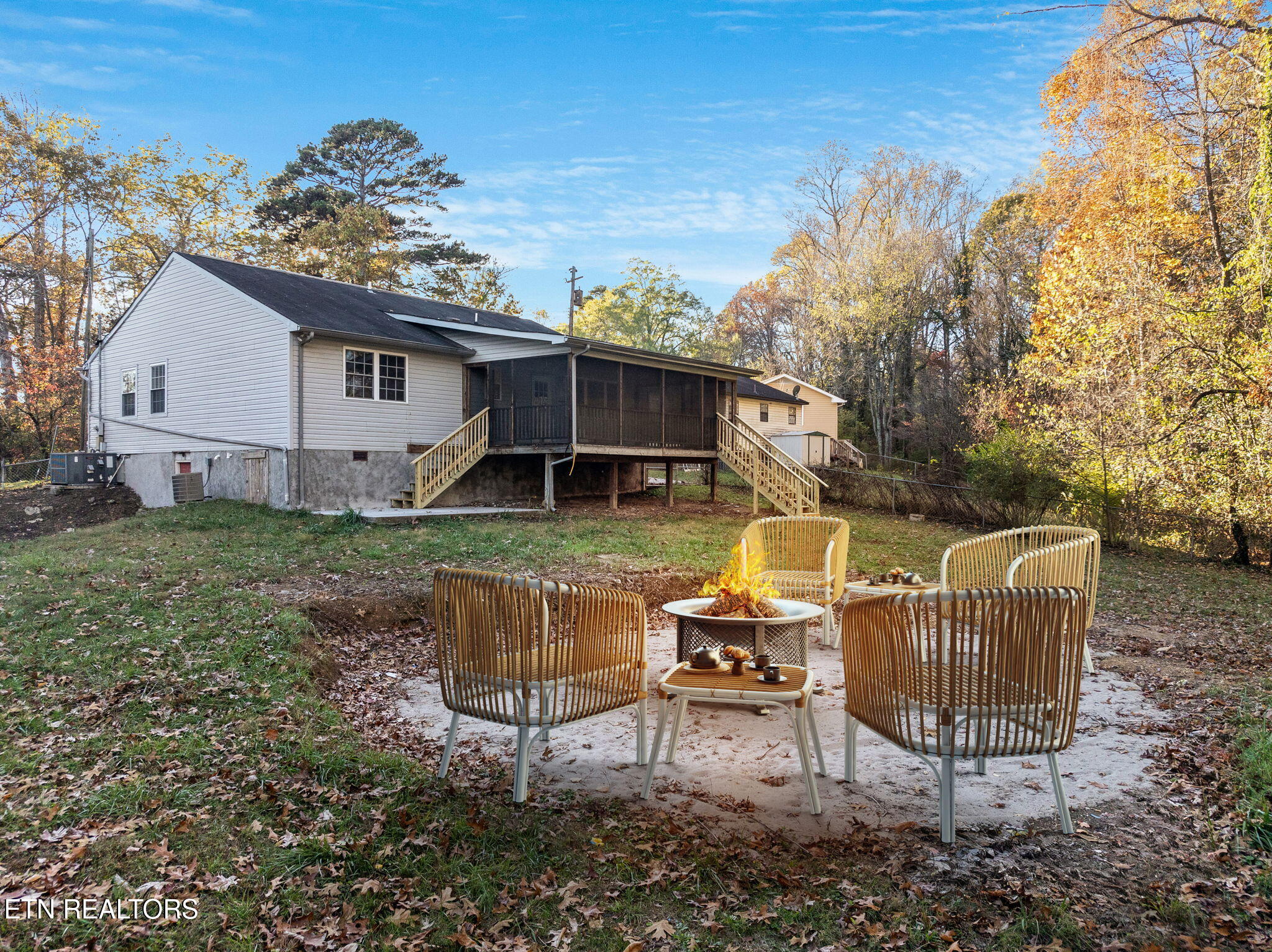 104 Andover Circle Oak Ridge, TN 37830 - Photo 37 of 37 Exterior-Fire Pit Virtual