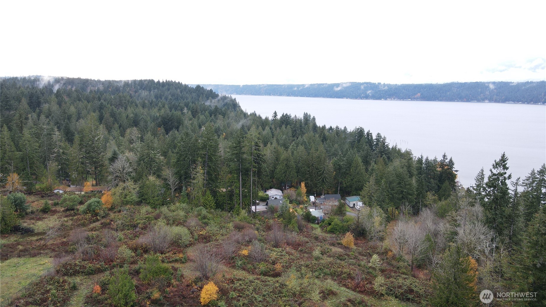 0 East Twanoh Heights Road North Belfair, WA 98528 - Photo 22 of 29 a view of lake with mountain