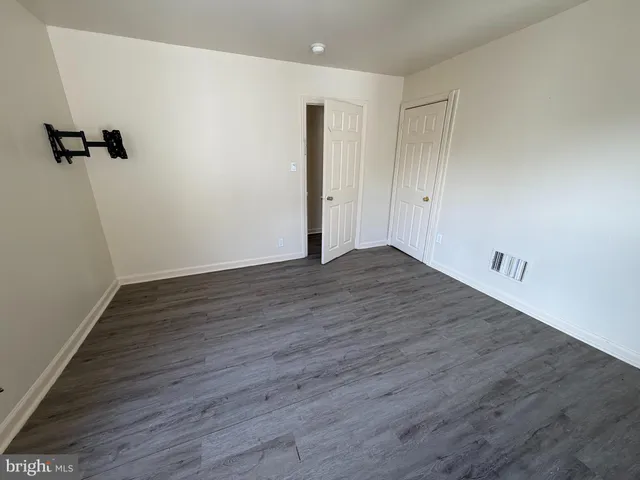 wooden floor in an empty room