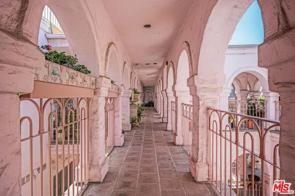 a view of front door