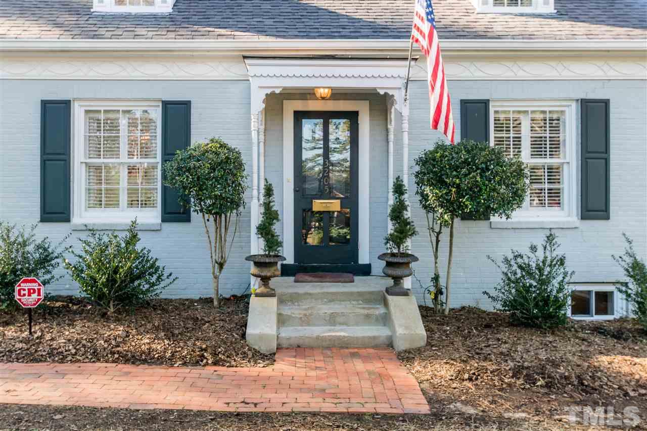 3205 Merriman Avenue Raleigh, NC 27607 - Photo 3 of 30 a front view of a house with garden