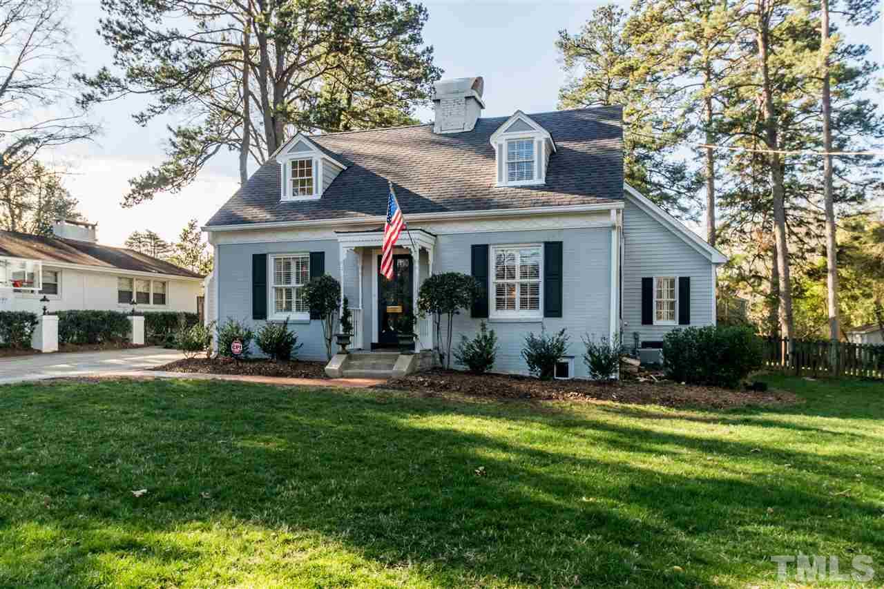 3205 Merriman Avenue Raleigh, NC 27607 - Photo 30 of 30 a view of a house with a yard and tree s