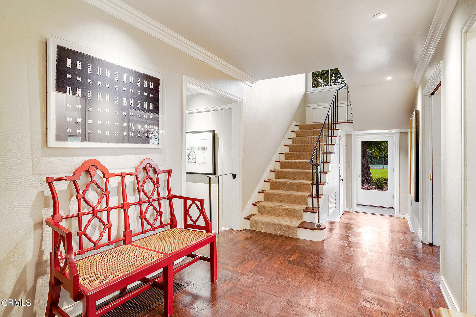 2035 South Oak Knoll Avenue San Marino, CA 91108 - Photo 18 of 29 a view of entryway with stairs and furniture