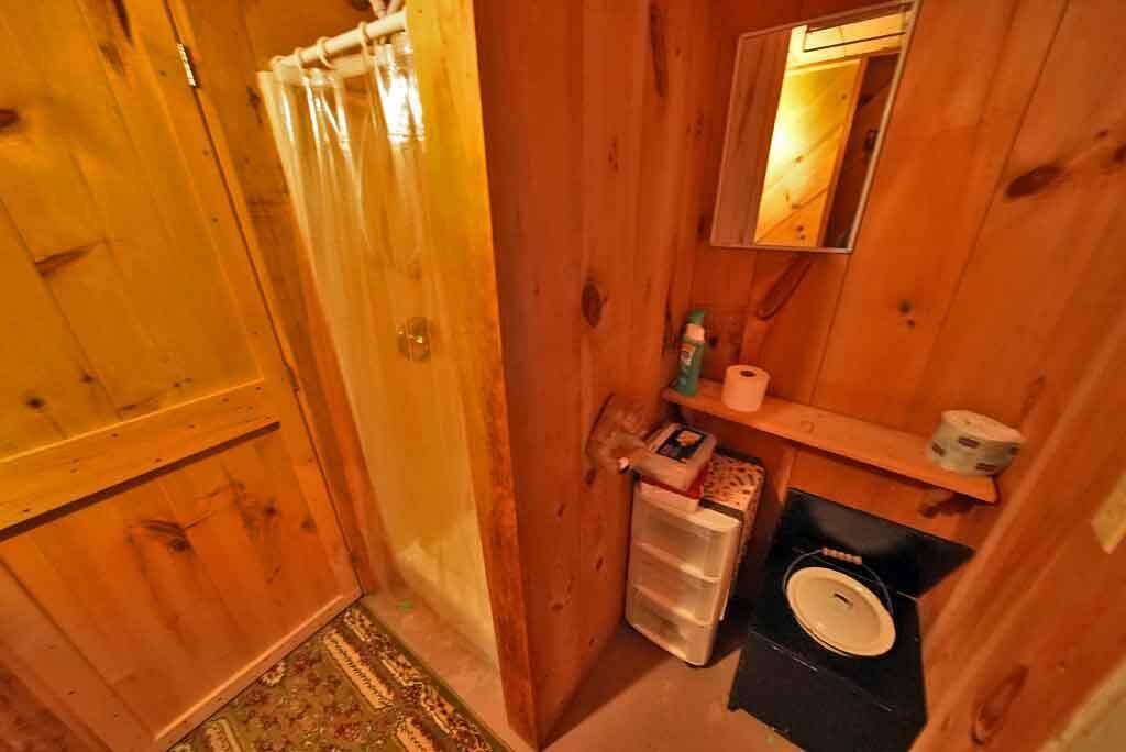 643 Sandy Beach Road Danforth, ME 04424 - Photo 27 of 48 maine-lake-camp-shower