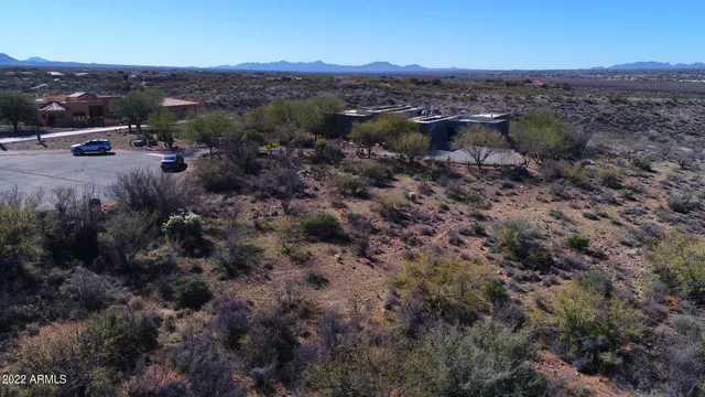 a view of city and mountain