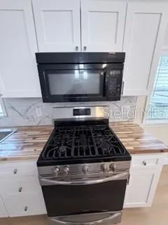 a close view of stove