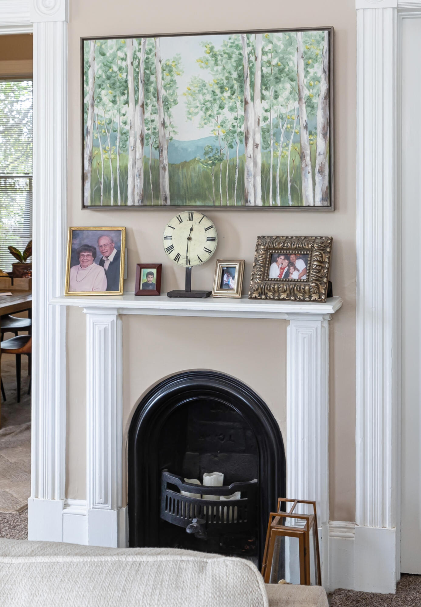 533 Brinkerhoff Avenue Santa Barbara, CA 93101 - Photo 7 of 27 a living room with furniture and a fireplace