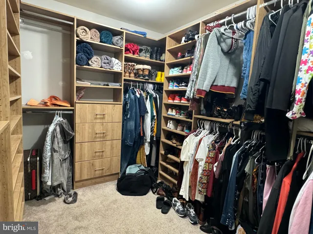 a room with storage and utility