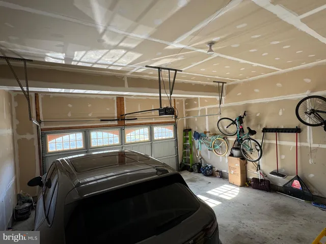 a bedroom with a bed and a closet