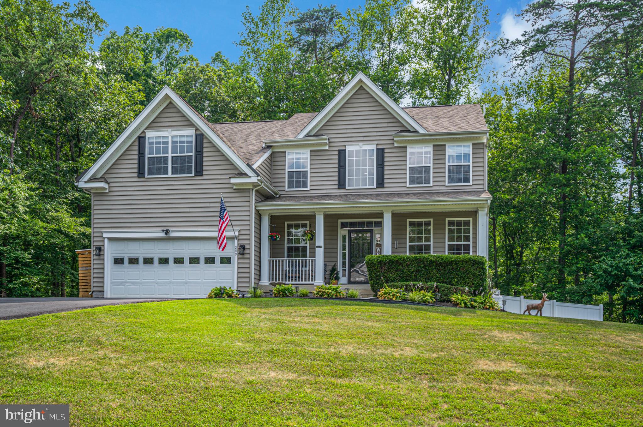 239 Toluca Road Stafford, VA 22556 - Photo 13 of 75 Charming home nestled in lush greenery.