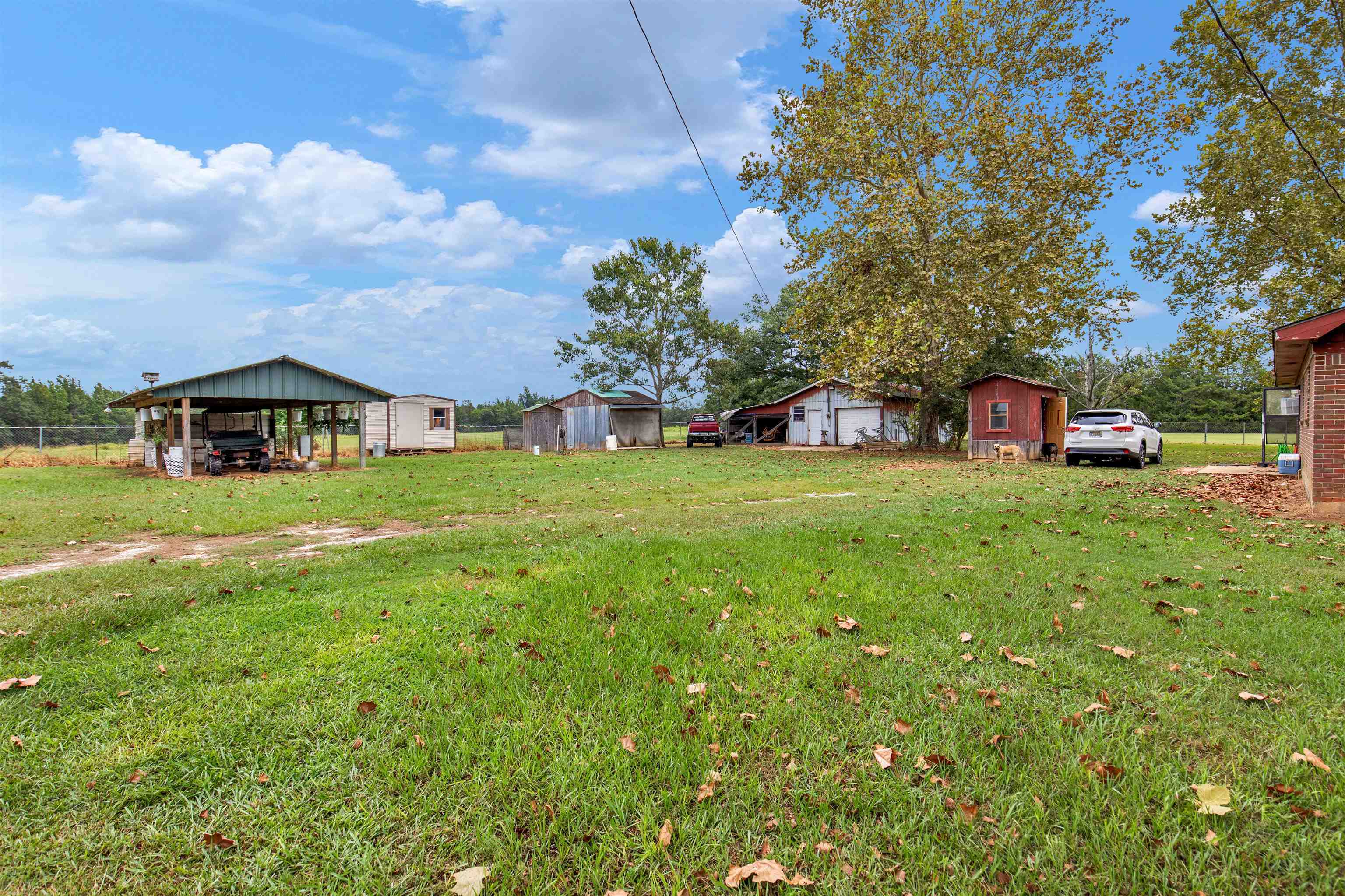 1147 Mack Pond Road Atmore, AL 36502 - Photo 19 of 40 View of yard featuring a storage unit
