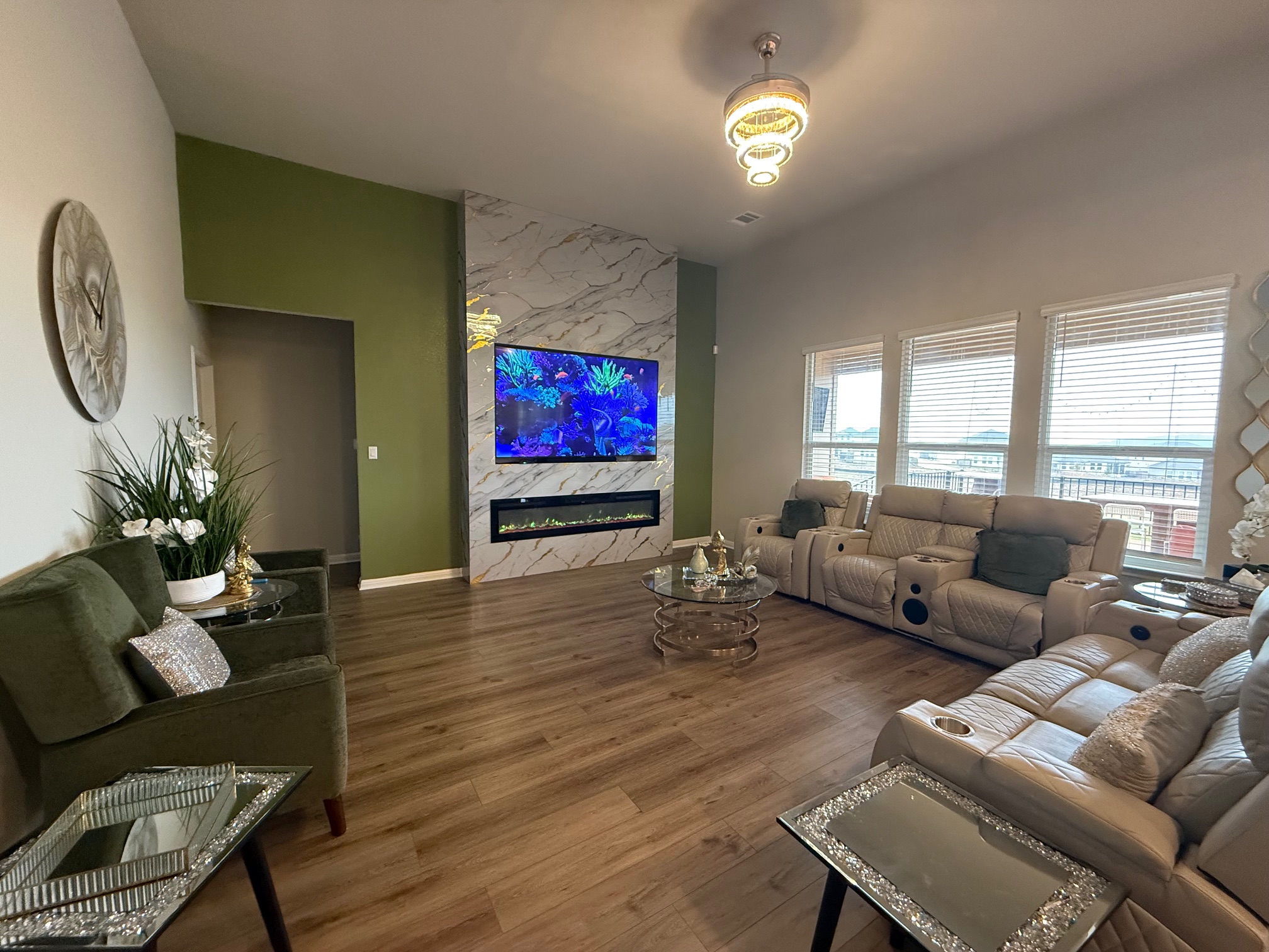 602 Sue Peaks Loop Dripping Springs, TX 78620 - Photo 23 of 39 a living room with furniture dining area and a window