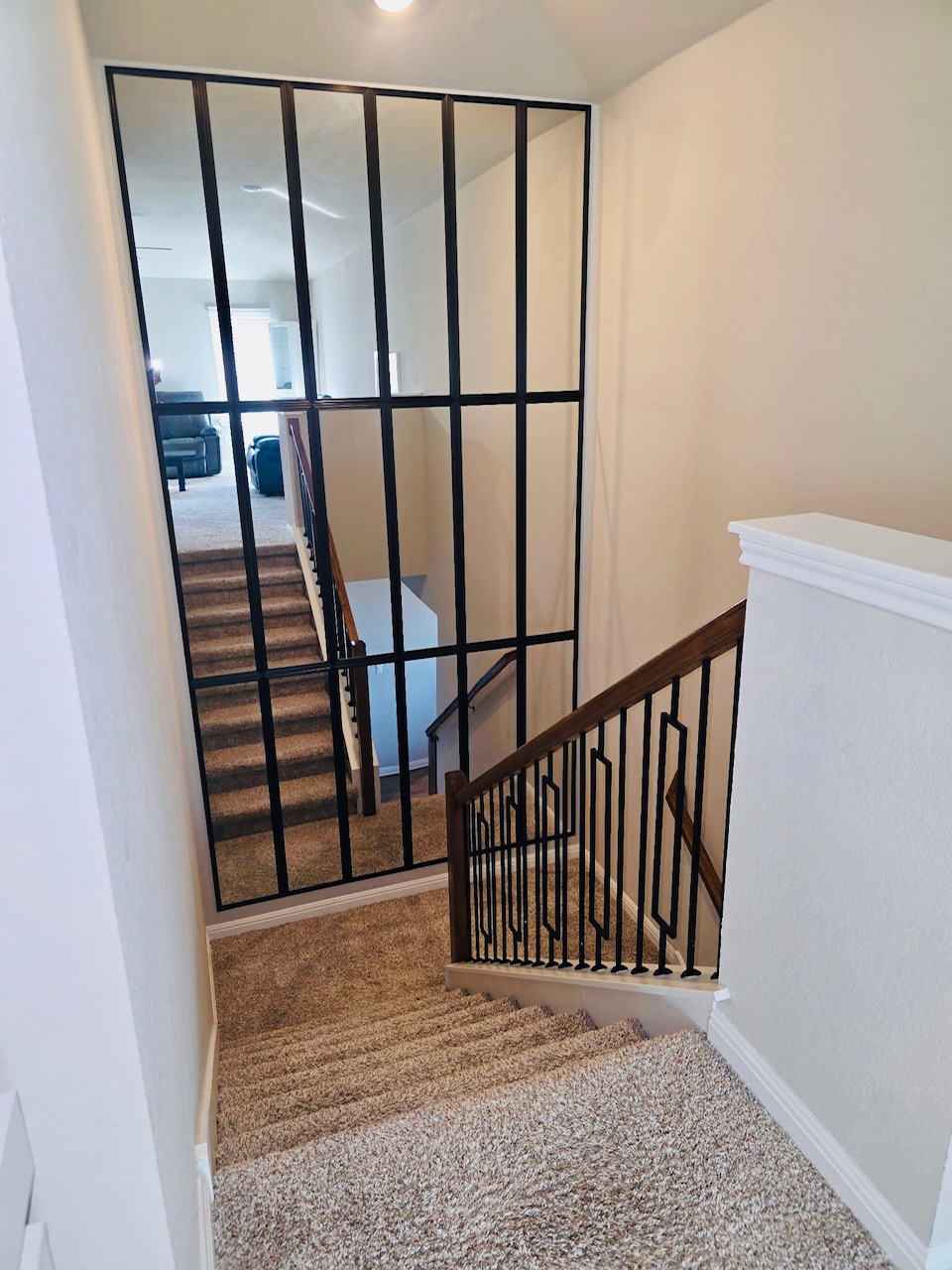 602 Sue Peaks Loop Dripping Springs, TX 78620 - Photo 7 of 39 a view of staircase with railing and white walls