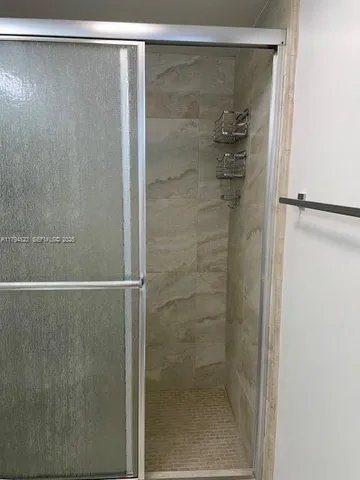 a view of a walk in closet