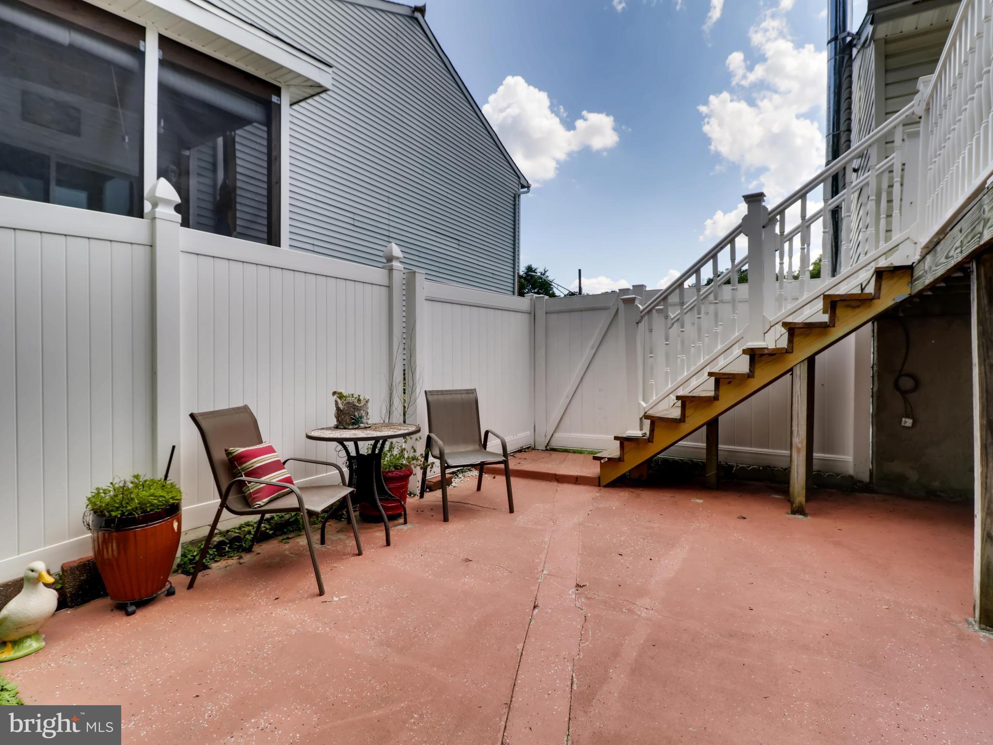 712 Highvilla Road Essex, MD 21221 - Photo 22 of 27 ...And the patio!
