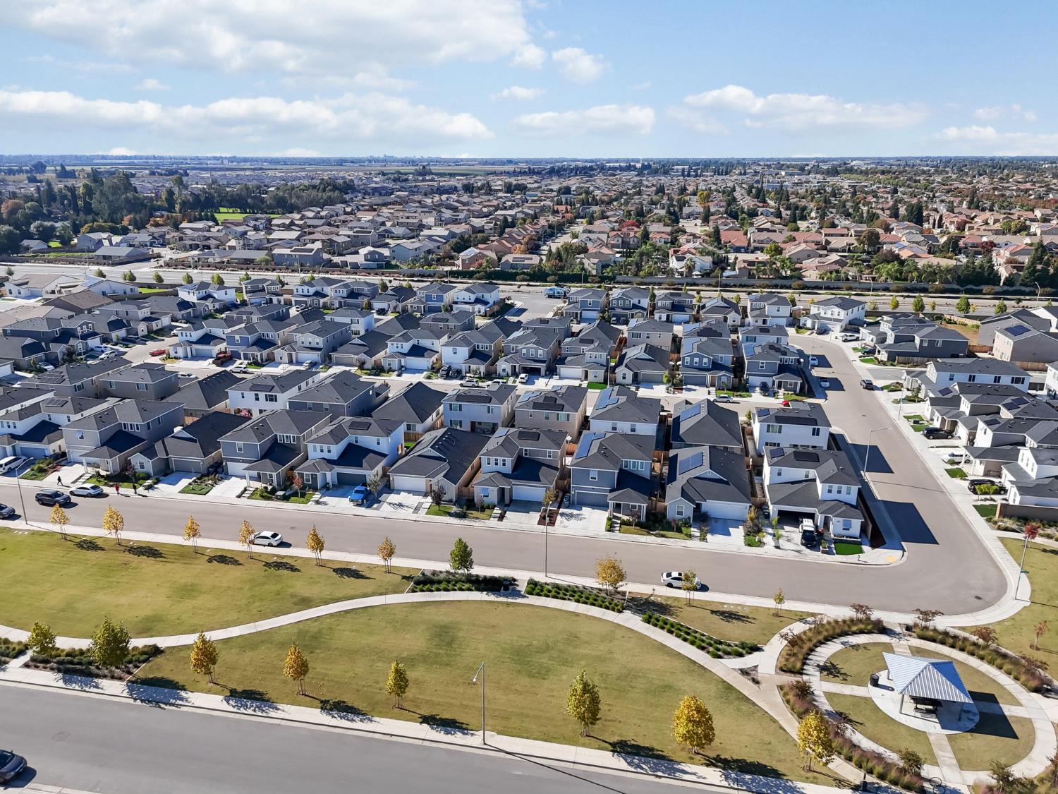 2819 North Redda Road Fresno, CA 93737 - Photo 45 of 57 an aerial view of residential houses with outdoor space