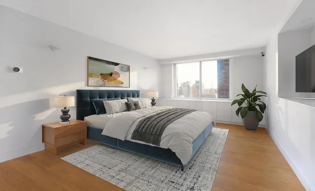 a picture of a wall with a white building