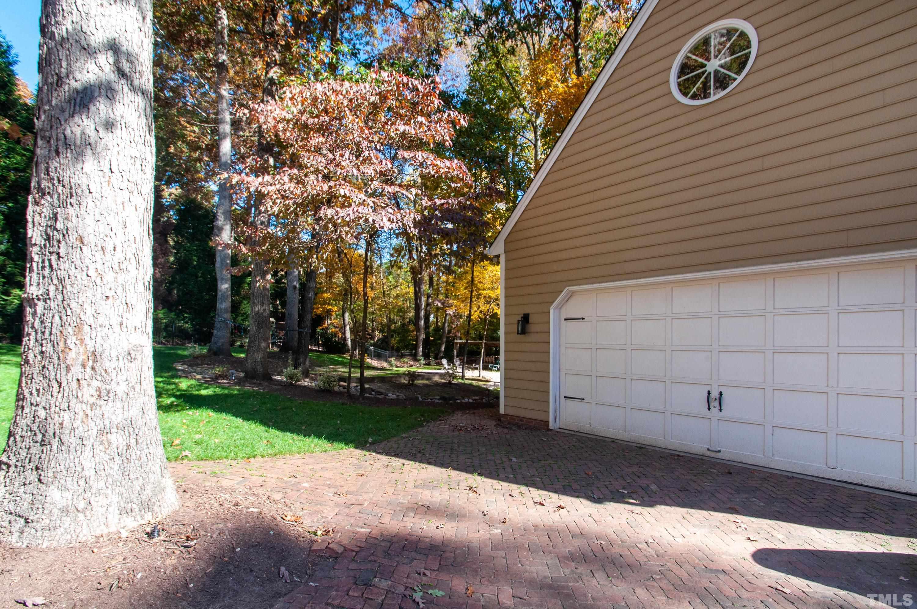 7901 Hepworth Court Raleigh, NC 27615 - Photo 28 of 30 a view of a back yard of the house