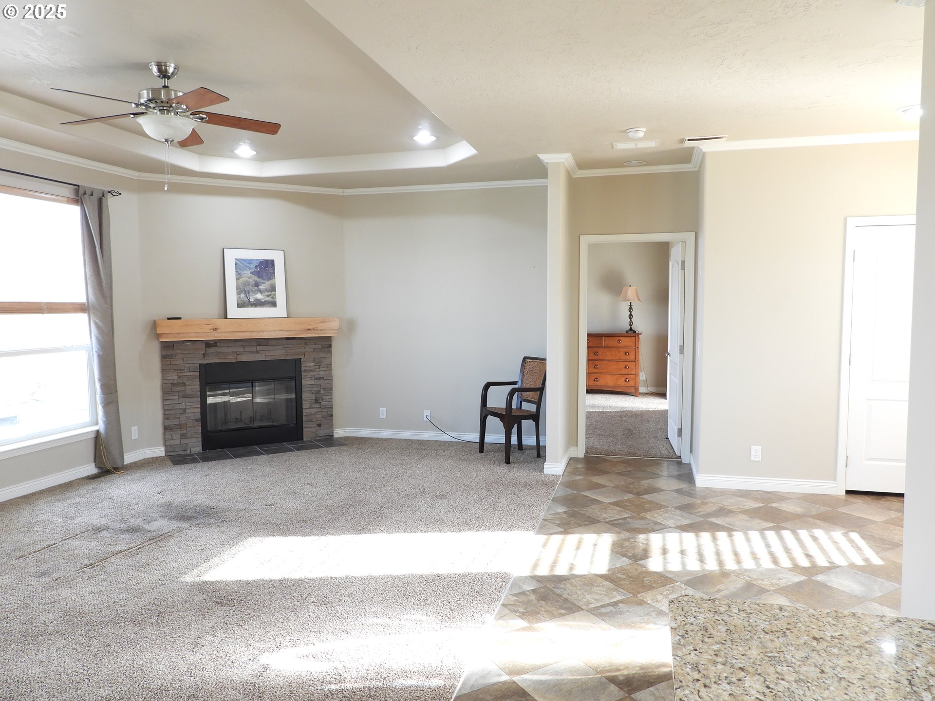 1903 Golden Way The Dalles, OR 97058 - Photo 5 of 22 a living room with furniture and a fireplace