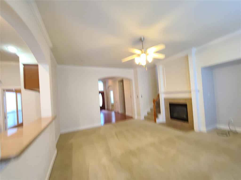 9729 Stripling Drive Fort Worth, TX 76244 - Photo 12 of 40 a view of a livingroom with a fireplace