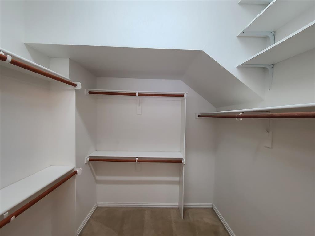 9729 Stripling Drive Fort Worth, TX 76244 - Photo 27 of 40 a view of an empty walk in closet